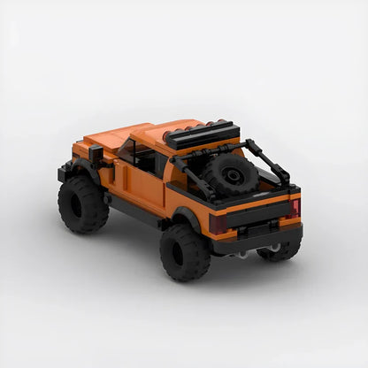 Ford F150 Raptor|Orange