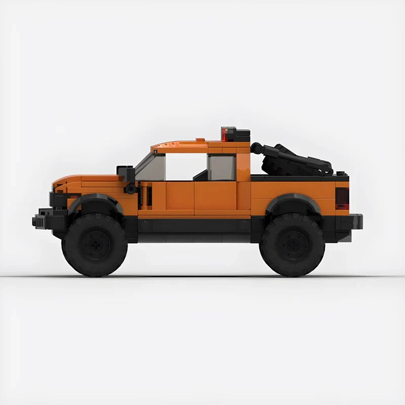 Ford F150 Raptor|Orange